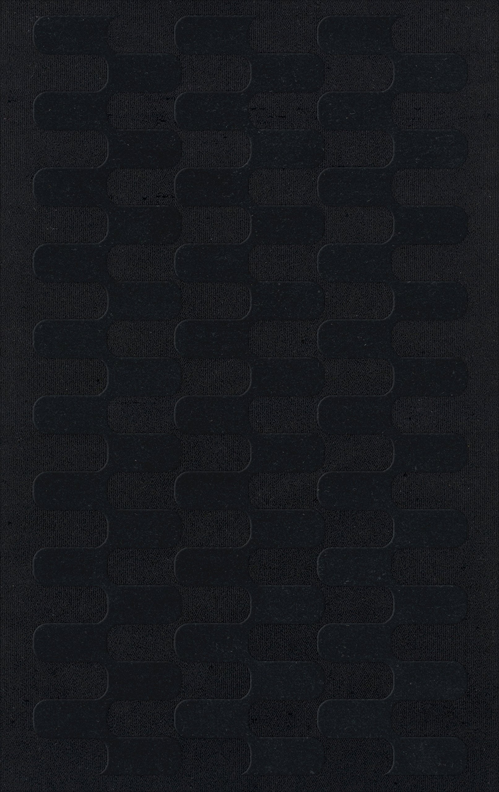 Dalyn Rugs Dover DV9 Area Rug - 6x9 Feet Black Indoor/Outdoor Carpet - Perfect for Living Room, Bedroom, Patio & Office Decor