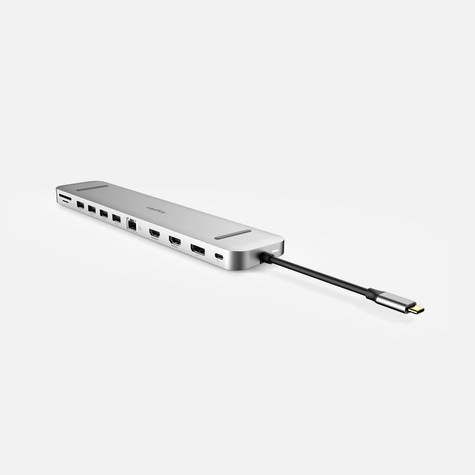 13-in-1 Laptop Stand Docking Station with Triple Display Support | USB-C Hub & Ergonomic Stand for MacBook, Dell, HP | Perfect for Home Office, Gaming & Multi-Tasking