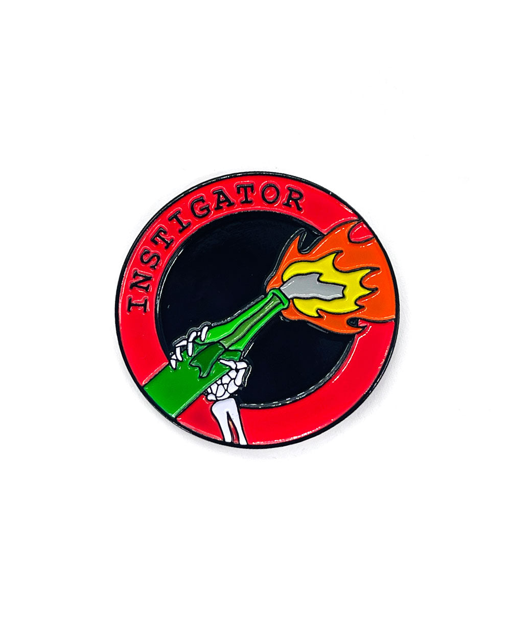 Instigator Pin - High-Quality Enamel Lapel Pin for Collectors & Fashion - Perfect for Jackets, Hats & Backpacks