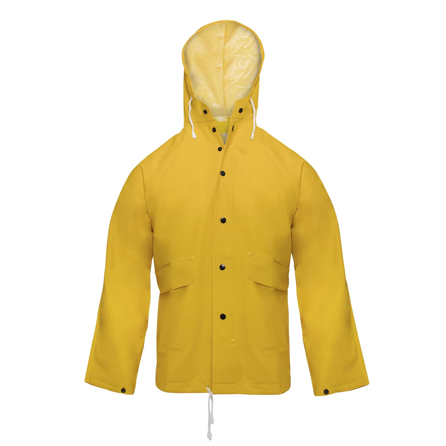 Rothco PVC Rain Jacket - Waterproof Lightweight Outdoor Jacket for Men & Women - Perfect for Hiking, Camping, and Everyday Rain Protection