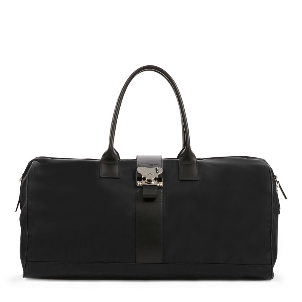 FPM Milano Bank On the Road Duffle Bag - Water-Resistant Nylon Travel Duffel for Gym, Weekend Trips & Business Travel | Stylish Carry-On Luggage for Men & Women