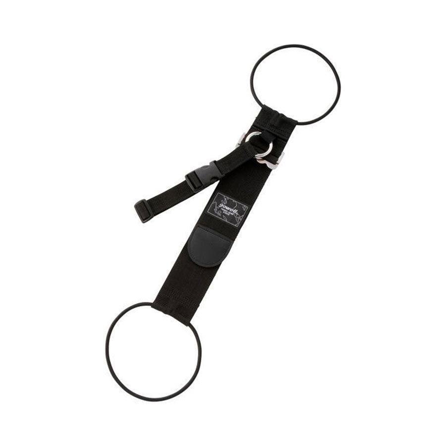 GOWELL Black Bag & Clothes Fastening Belt - Secure Straps for Travel, Luggage, and Outdoor Gear (118g) - Perfect for Hiking, Camping, and Daily Use