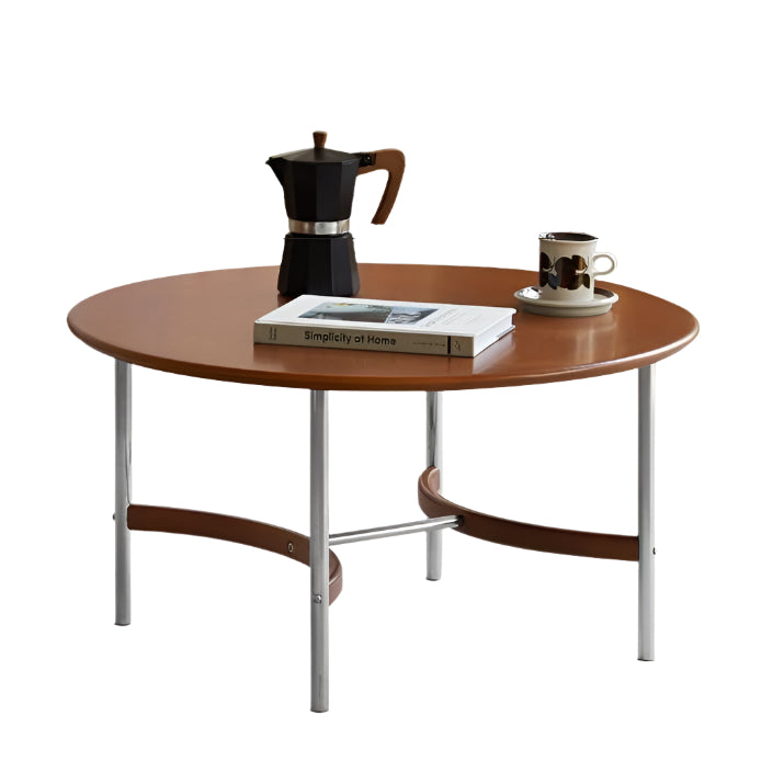 29.5x29.5x15.7 inch / 75x75x40 cm / teak color / Coffee table