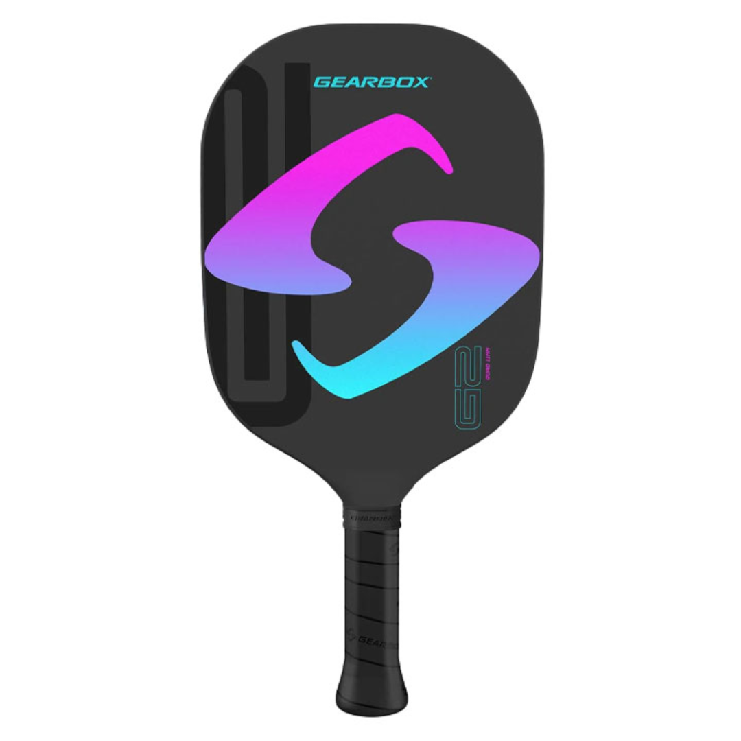 Gearbox G2 Quad Pickleball Paddle - 8OZ Lightweight Performance Paddle for Competitive Play & Recreational Games | Perfect for Indoor & Outdoor Courts