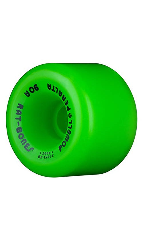 Powell Peralta Rat Bones Wheels 90a - High-Performance Skateboard Wheels for Street & Park Skating | Durable Urethane for Smooth Ride & Tricks