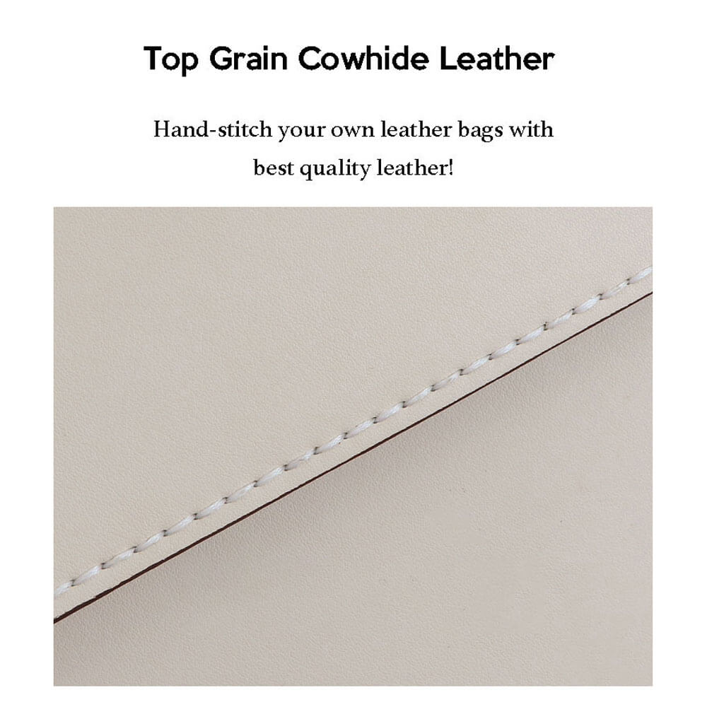 DIY Leather Tabby Crossbody Bag Kit - Handmade Craft Project for Women | Perfect for Travel, Shopping & Everyday Use