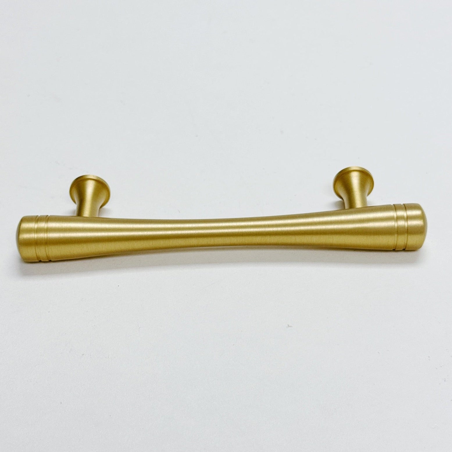Elegant Satin Brass Cabinet Knobs & Drawer Pulls - Vintage Style Hardware for Kitchen, Bathroom & Furniture Upgrade