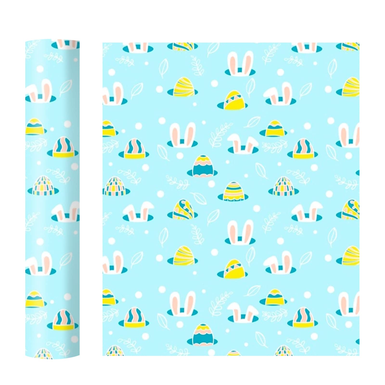 Easter Heat Transfer Vinyl HTV Sheets - Iron On Vinyl for DIY Crafts, T-Shirts, Bags & Hats - Heat Press Vinyl for Clothing, Easter Apparel & Holiday Decorations