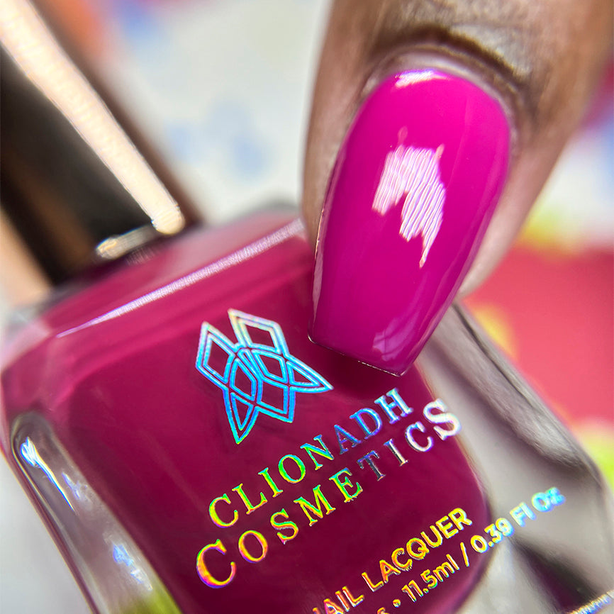 Butterfly Clip Nail Polish - Long Lasting Nail Lacquer with High Gloss Finish - Perfect for Manicures, Pedicures, and Nail Art Designs