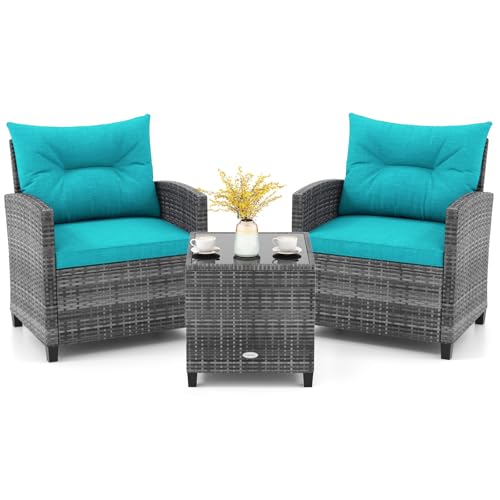 Mix Grey- Turquoise Cushion
