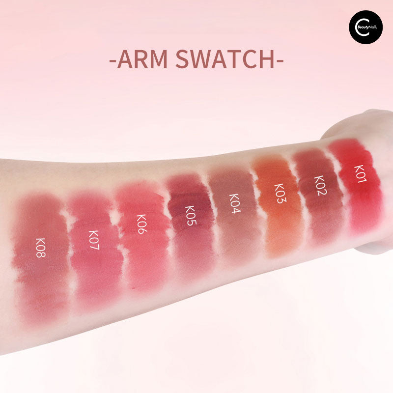 CARMELA Low Saturation Nude Lip Mousse - Long Lasting Matte Liquid Lipstick for Everyday Natural Makeup Look | Perfect for Office, Date Night and Special Occasions