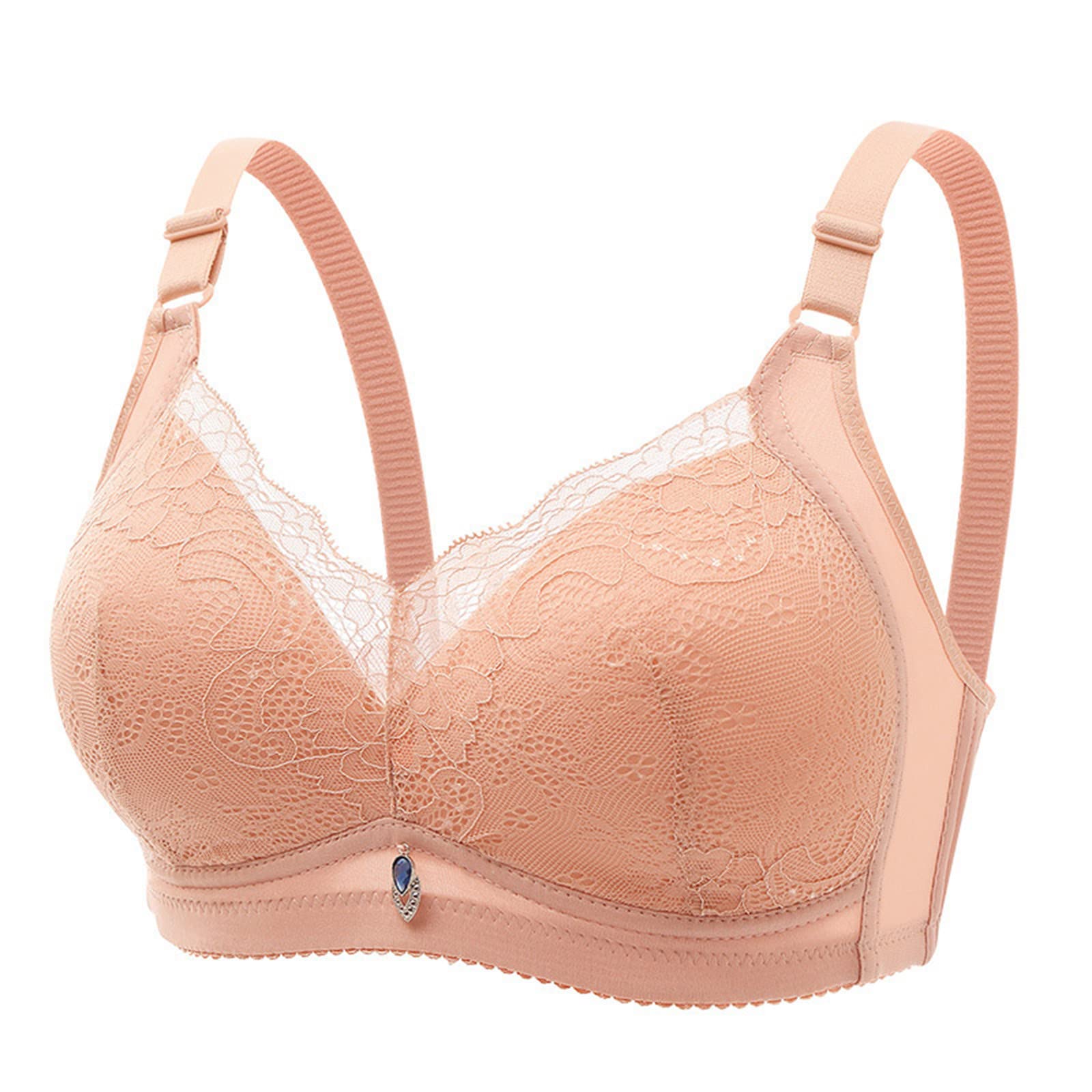Wireless Push Up Bras for Women - Comfortable Seamless Bralette with Flex Fit & Minimizer Design - Perfect for Everyday Wear, Yoga, Workouts and Lounge
