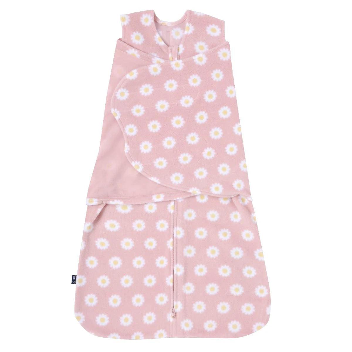 Halo Sleepsack Micro Fleece Daisy 3.0 TOG - Soft Baby Swaddle Blanket for Newborn & Infant - Perfect for Nursery, Daycare & Winter Sleepwear
