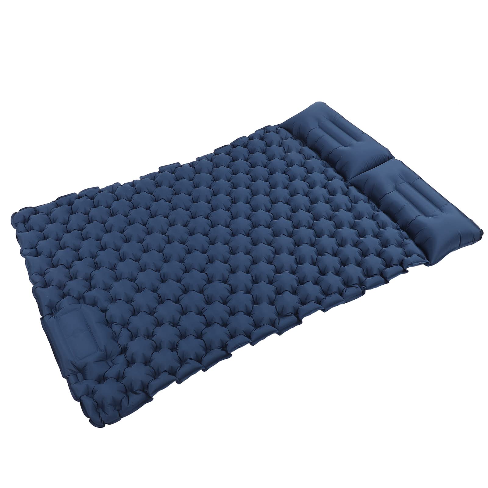**2-Person Double Sleeping Pad - Extra Thick Self-Inflating Camping Mattress for Backpacking & Hiking**    (Note: This optimized title is 21 words long, includes core keywords, and adds a usage scenario while staying within the 30-word limit.)