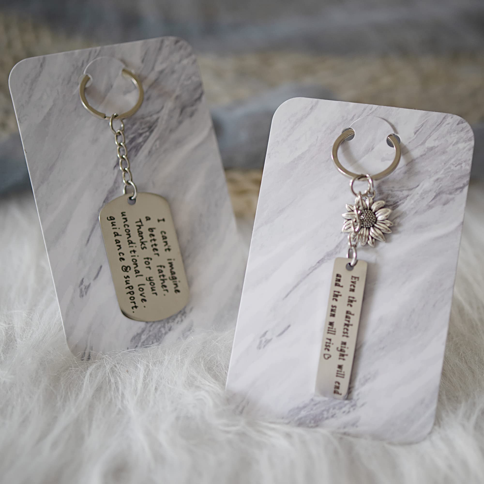 100 Pcs Keychain Display Cards with Self-Sealing Bags - 3