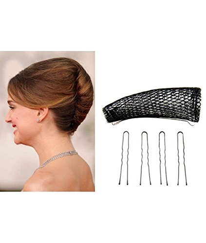 SNNP French Twist Bun Maker for Women - 20g Hair Styling Tool for Updos, Ponytails & Braids - Perfect for Weddings, Parties & Everyday Hairstyles (Pack of 1)