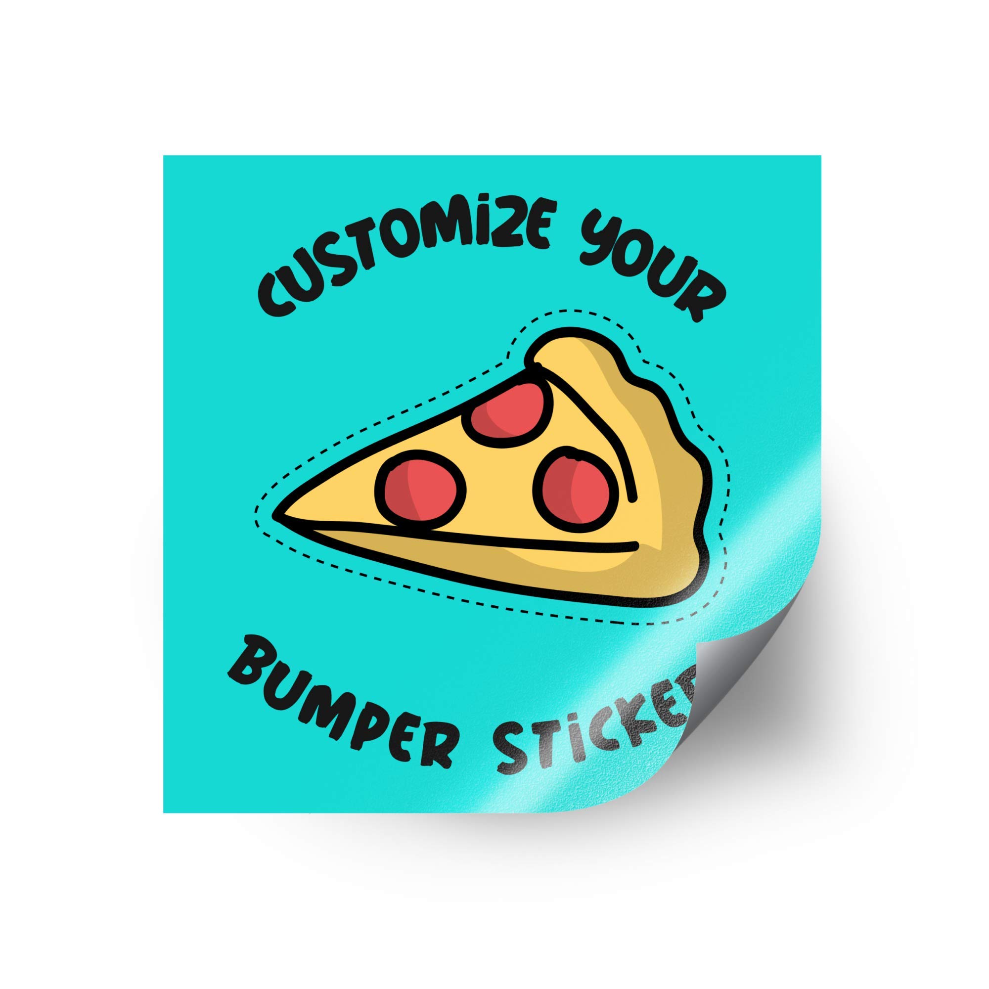 Custom Bumper Stickers - Personalized Full Color Car Decals for Trucks & Vehicles - 3 Pack 4