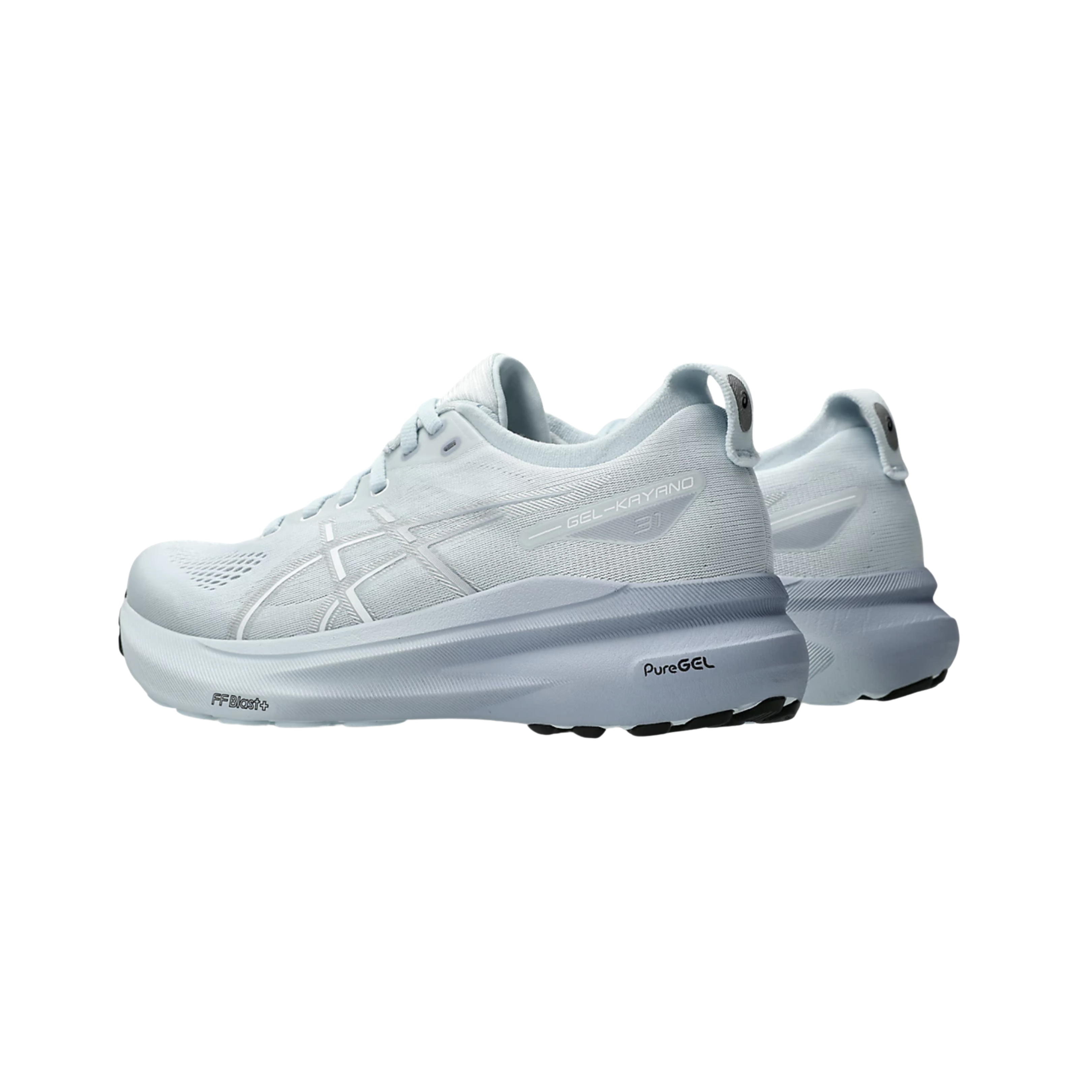 ASICS Women's Gel Kayano 31 Running Shoes - Cool Grey/Pure Silver (B Width) | Lightweight Cushioned Support for Road Running, Jogging & Gym Workouts
