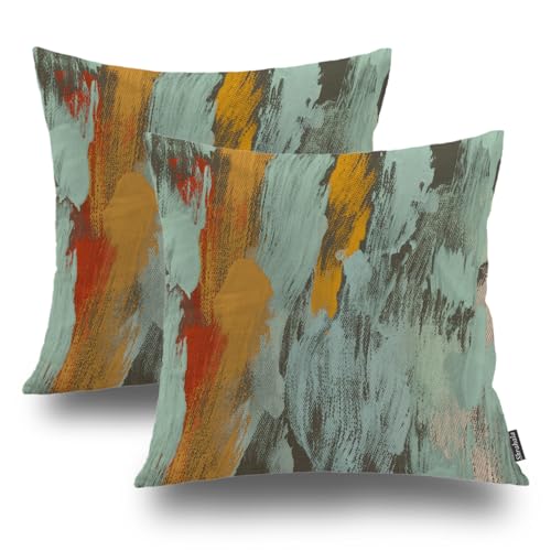 Abstract Paint 23 Green