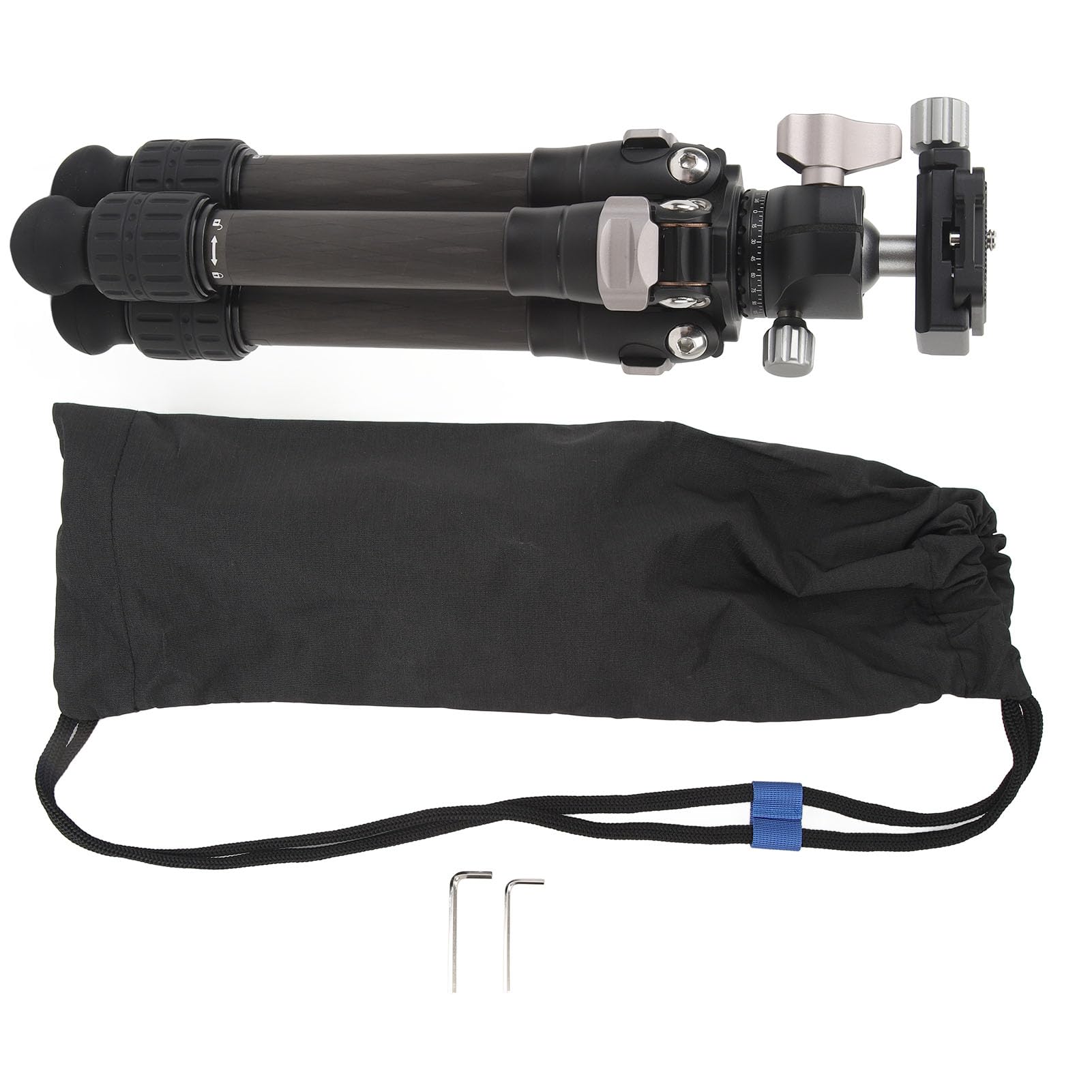 Professional Carbon Fiber Camera Tripod - 5kg Load Capacity, Multi-Angle Adjustable & Portable DSLR Tripod Stand | Perfect for Travel Photography, Vlogging & Outdoor Shooting