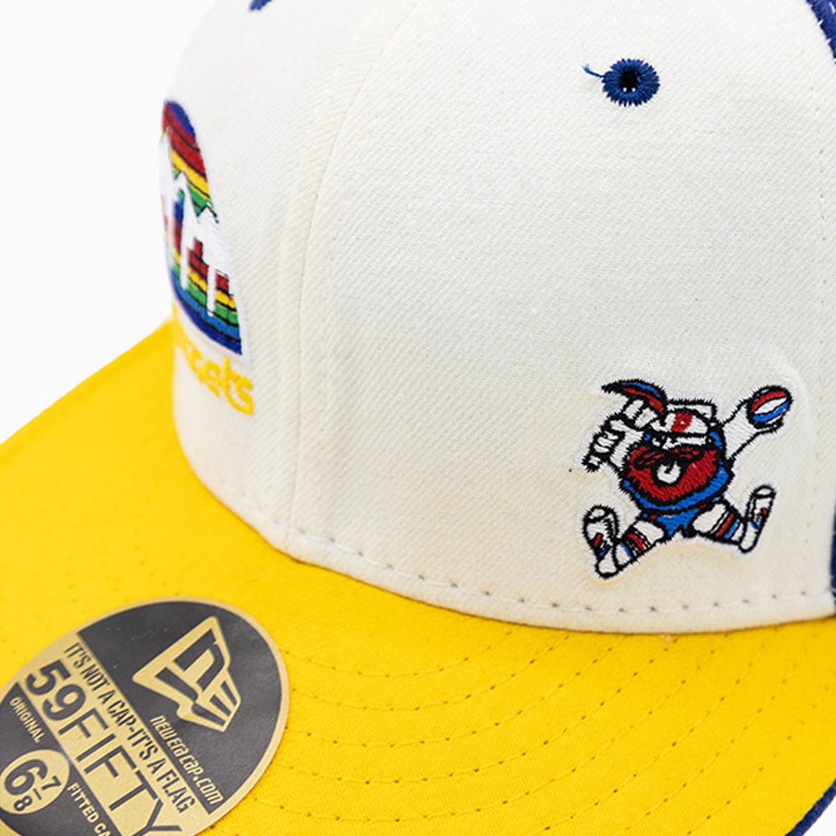 Denver Nuggets NBA 59FIFTY Fitted Hat - Official Snapback Cap for Men & Women - Perfect for Basketball Games, Streetwear & Sports Fans