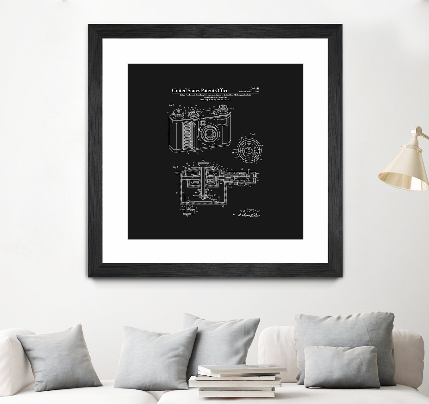 Black Camera Patent - High-Quality Photography for Professional & Amateur Photographers | Perfect for Travel, Events & Everyday Use