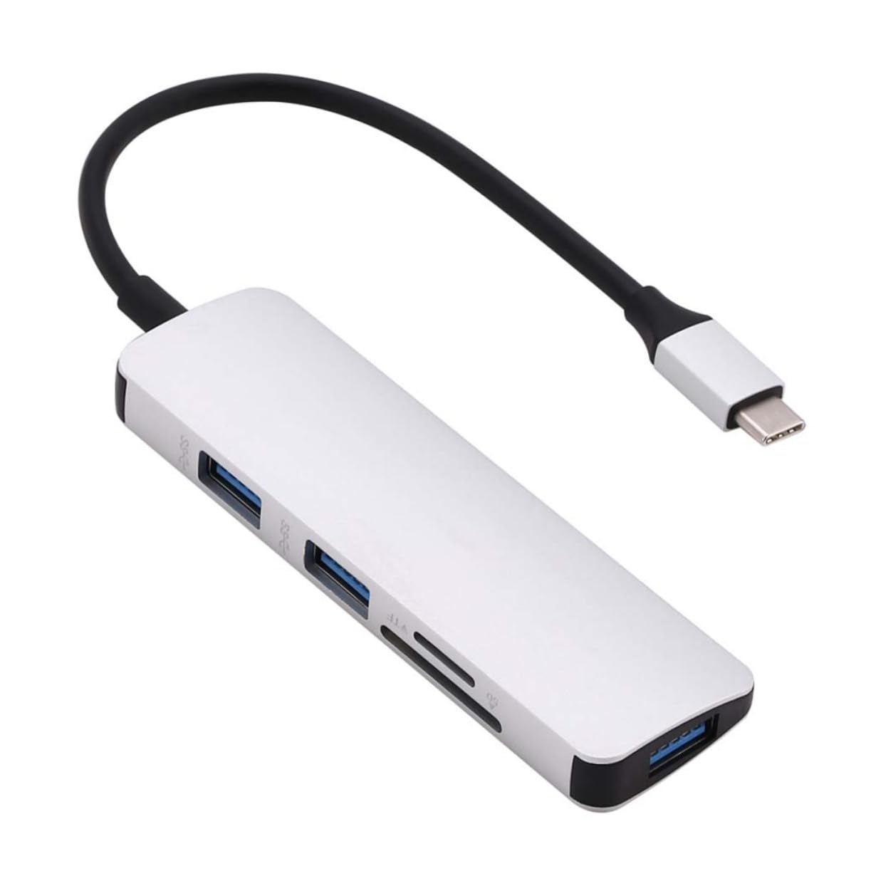 Homoyoyo 3-Pack USB C Hub with 5-in-1 Multi-Port Adapter - USB 3.0, USB-C Reader, Ethernet Port, USB A Hub for Laptop, MacBook, PC - Perfect for Home Office, Travel & Remote Work