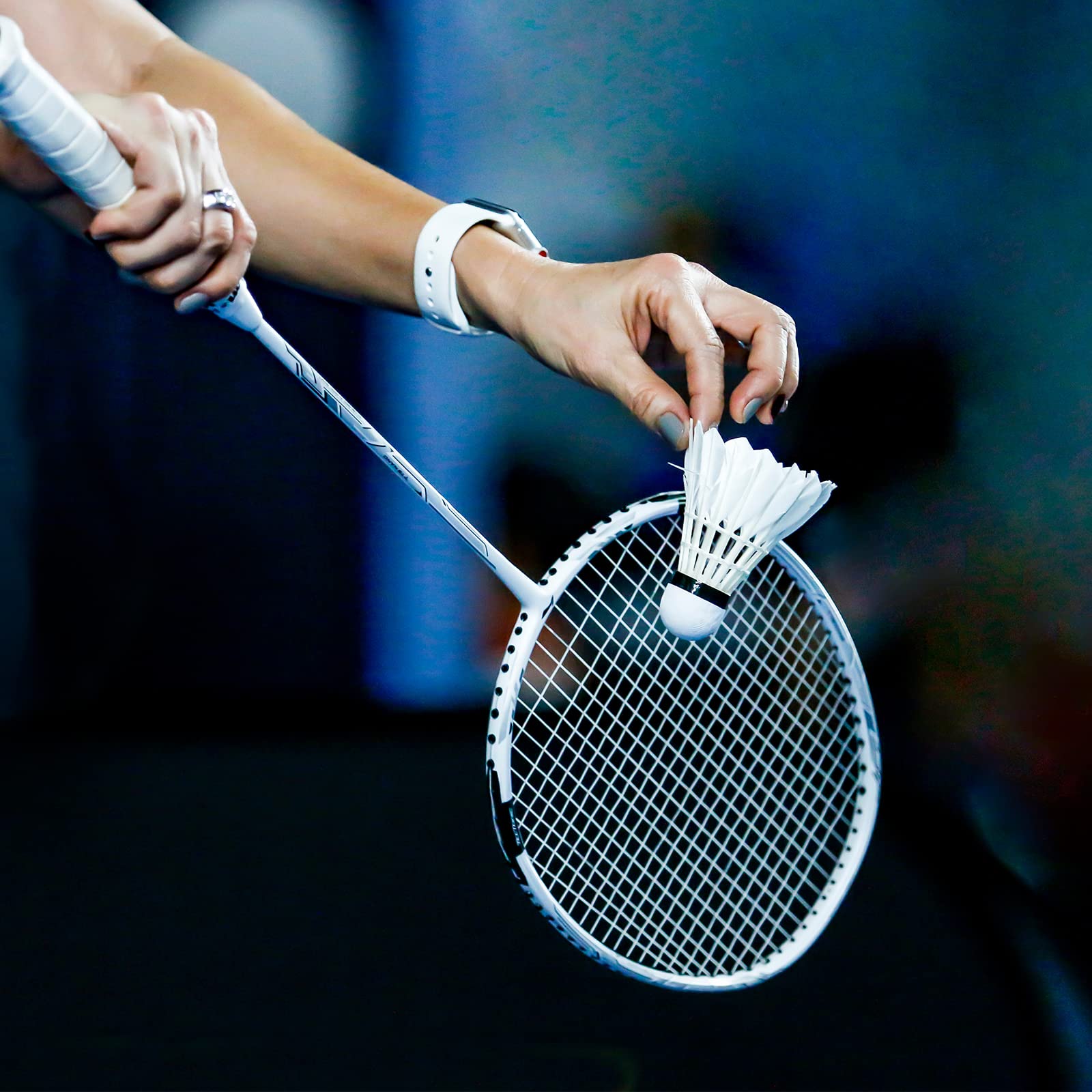 Non-Slip Badminton Racket Grip Ring - Secure Handle for Better Play