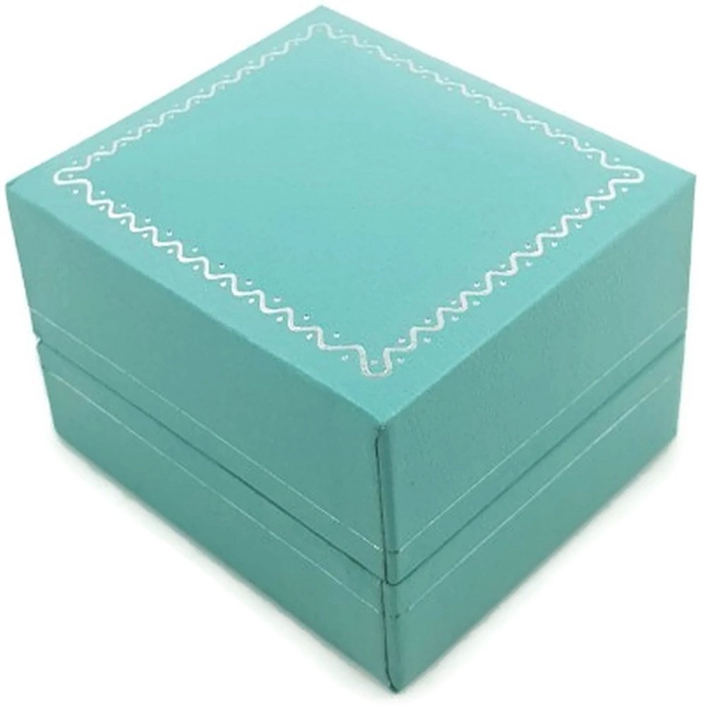 Luxury Teal Jewelry Box for Necklaces, Bracelets, Earrings & Watches - Elegant Robin's Egg Blue Gift Box for Jewelry Storage & Organization - Perfect for Travel, Home Decor & Wedding Gifts