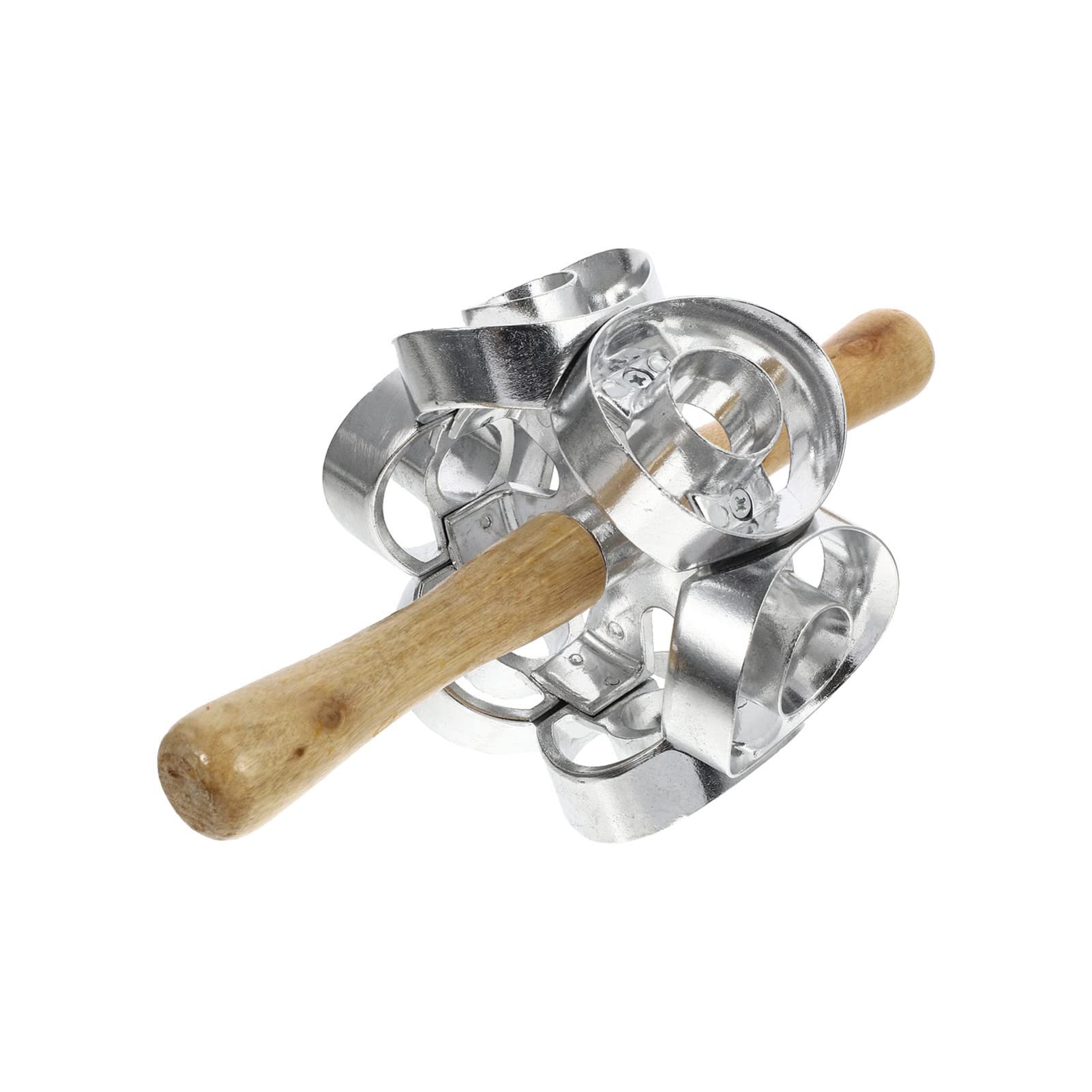Operitacx Stainless Steel Donut Cutter - Professional Revolving Pastry Dough Roller for Baking, Snacks & Desserts - Perfect for Homemade Donuts, Cookies & Pastries - Essential Kitchen Tool for Bakers & Cooking Enthusiasts