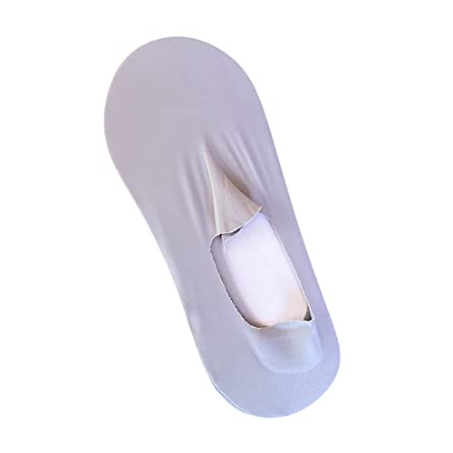 Men's & Women's Thin Black Breathable Ice Silk Socks - 1 Pair Non-Slip Low Cut Socks for Casual Wear, Sports & Daily Comfort
