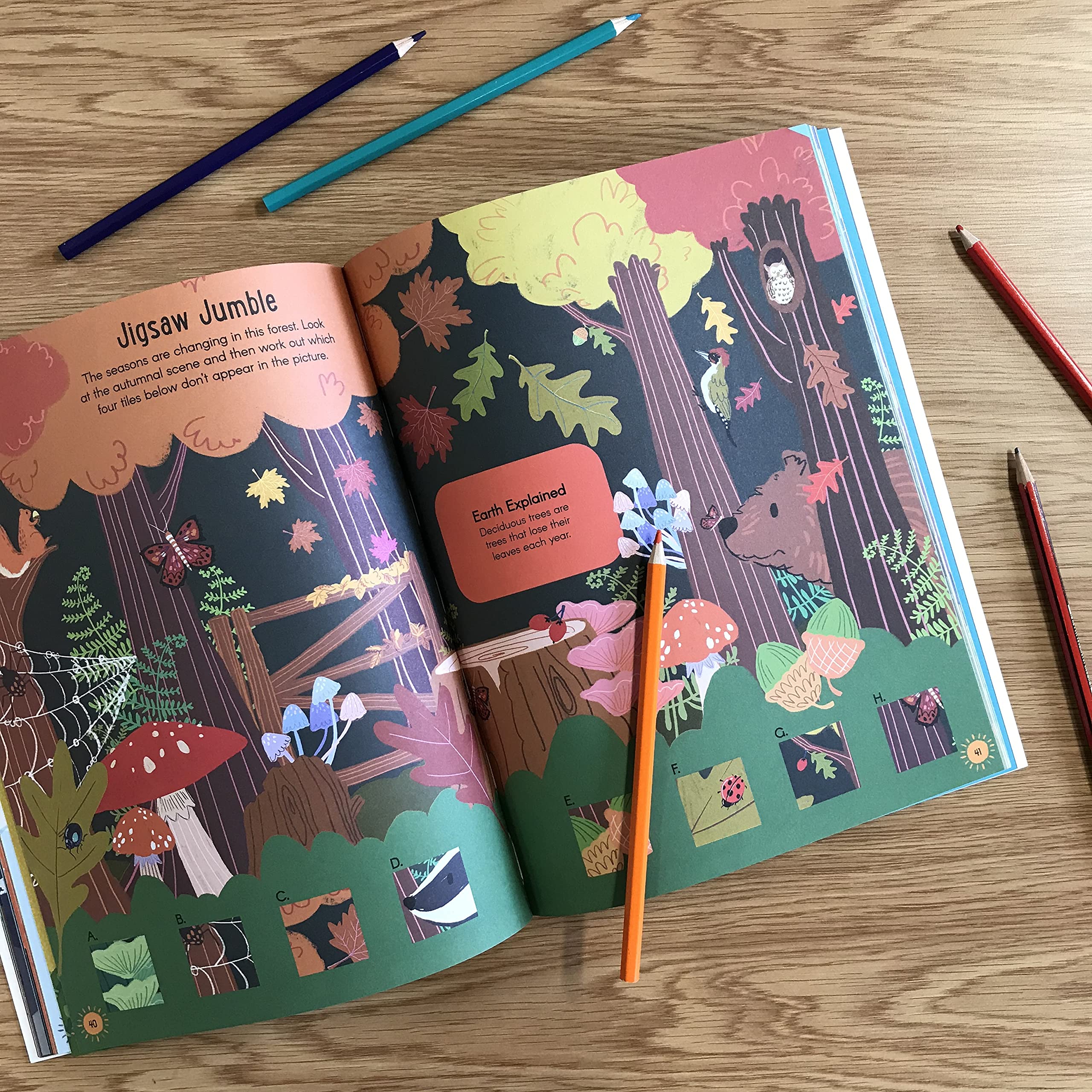 My Planet Earth Activity Book: Fun Facts, Puzzles & Learning Games for Kids | STEM Education & Homeschooling Resource