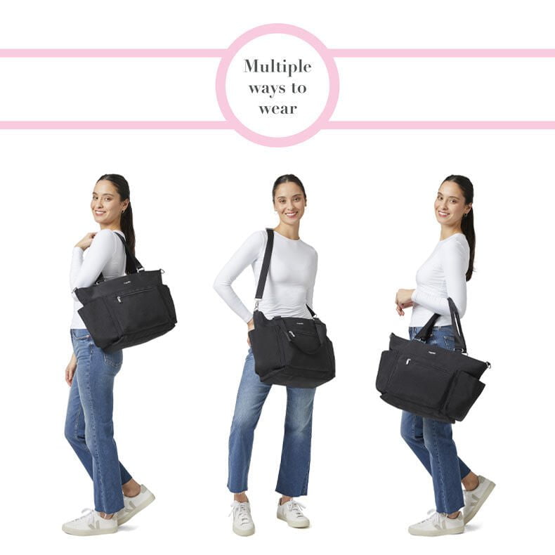 Baggallini Modern Avenue Tote - Stylish & Spacious Women's Shoulder Bag for Work, Travel & Everyday Use | Water-Resistant & Lightweight | Perfect for Commuting, Office & Weekend Getaways