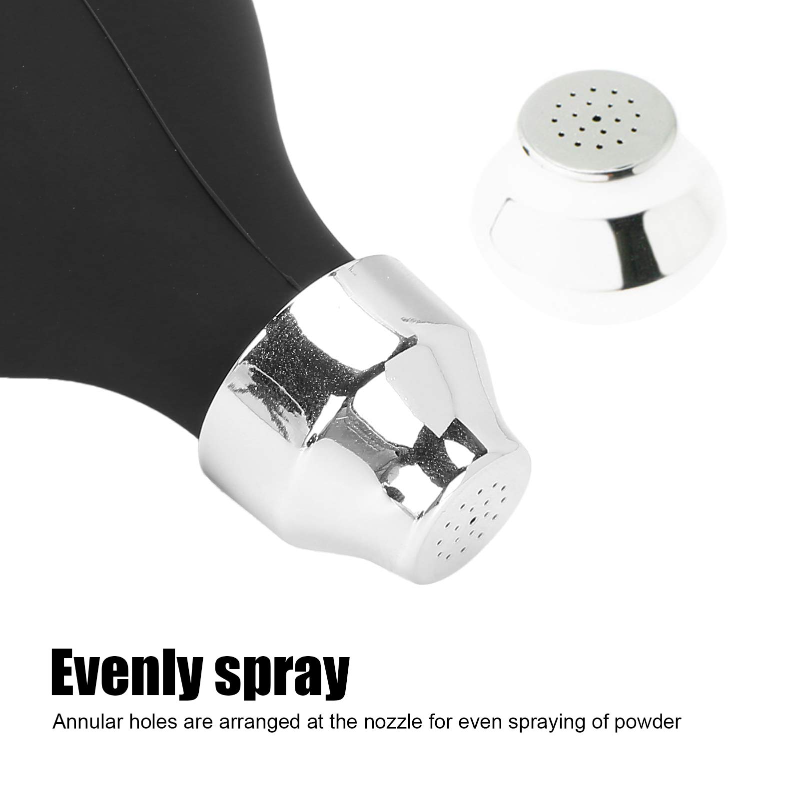 Professional Silicone Hair Salon Powder Spray Bottle for Barber & Stylists - Perfect for Hairdressing, Styling & Salon Use