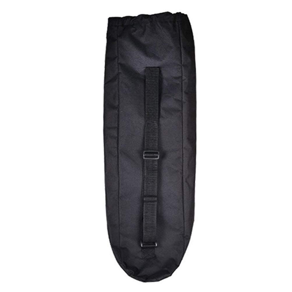 BESPORTBLE Adjustable Skateboard Backpack - Durable Carry Bag for Longboard, Dance Board & Kids Skateboard - Hands-Free Shoulder Strap (Black) - Perfect for Commuting, School & Skate Park Adventures