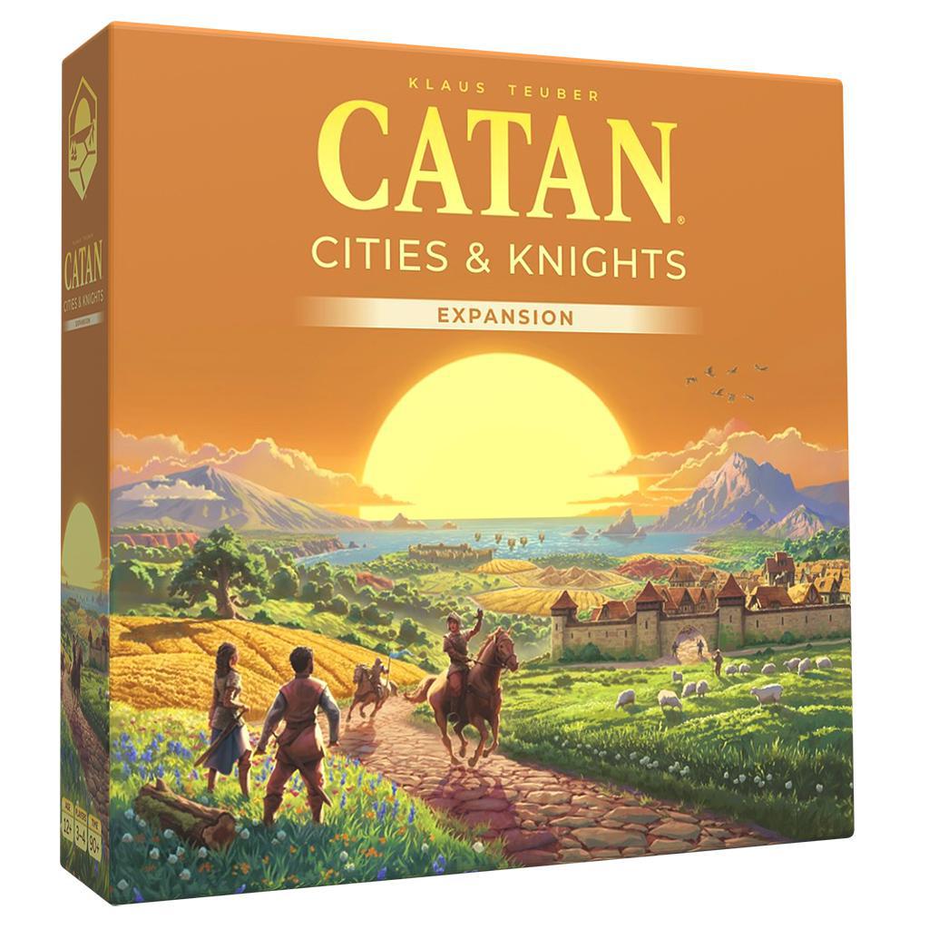 Catan: Cities & Knights Expansion Board Game - Strategy Game for Adults & Families - Perfect for Game Nights & Family Gatherings