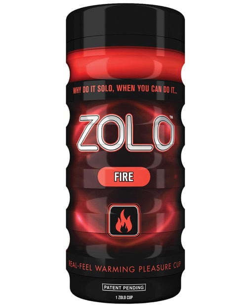 Fire Zolo Cup - Red Hot Warming Sensation & Textured Pleasure for Enhanced Intimate Experience | Premium Male Pleasure Device for Solo Play & Couples Use