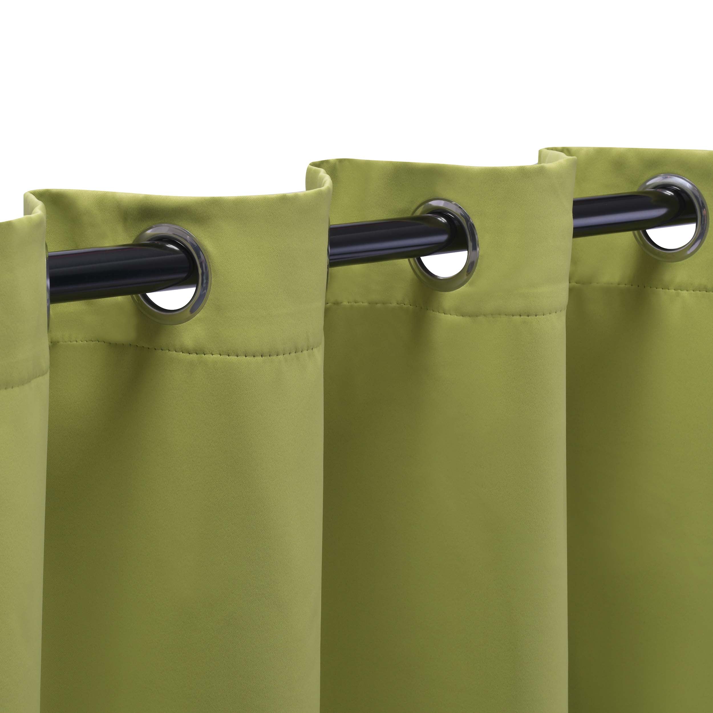 Blackout Curtains with Grommet Top - Solid Classic Modern Window Treatment for Bedroom & Living Room - Noise Reducing & Light Blocking for Better Sleep