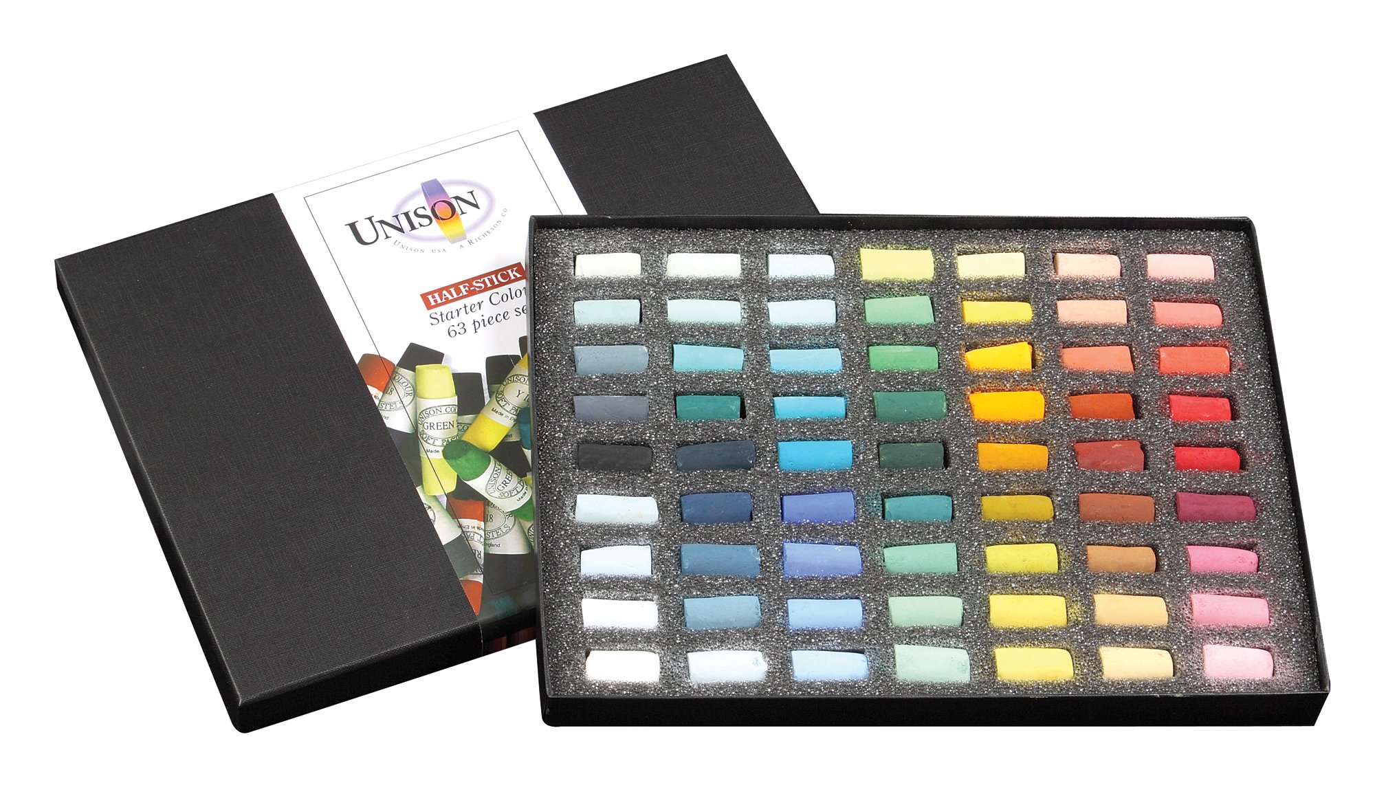 Jack Richeson 63-Piece Unison Half Stick Starter Set for Artists