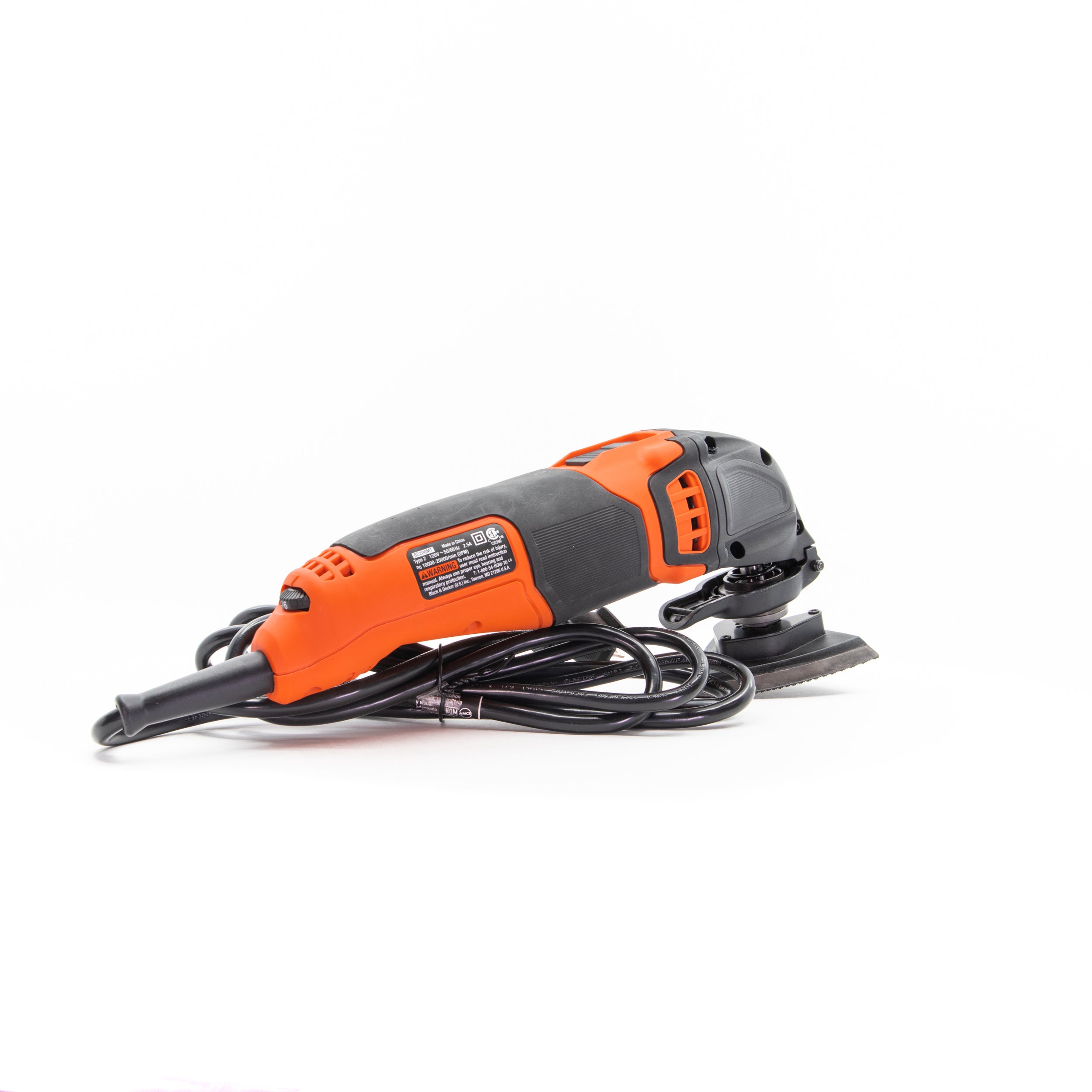2.5 Amp Oscillating Multi Tool with Variable Speed - Perfect for Woodworking, Metal Cutting, Sanding, and DIY Home Renovation Projects
