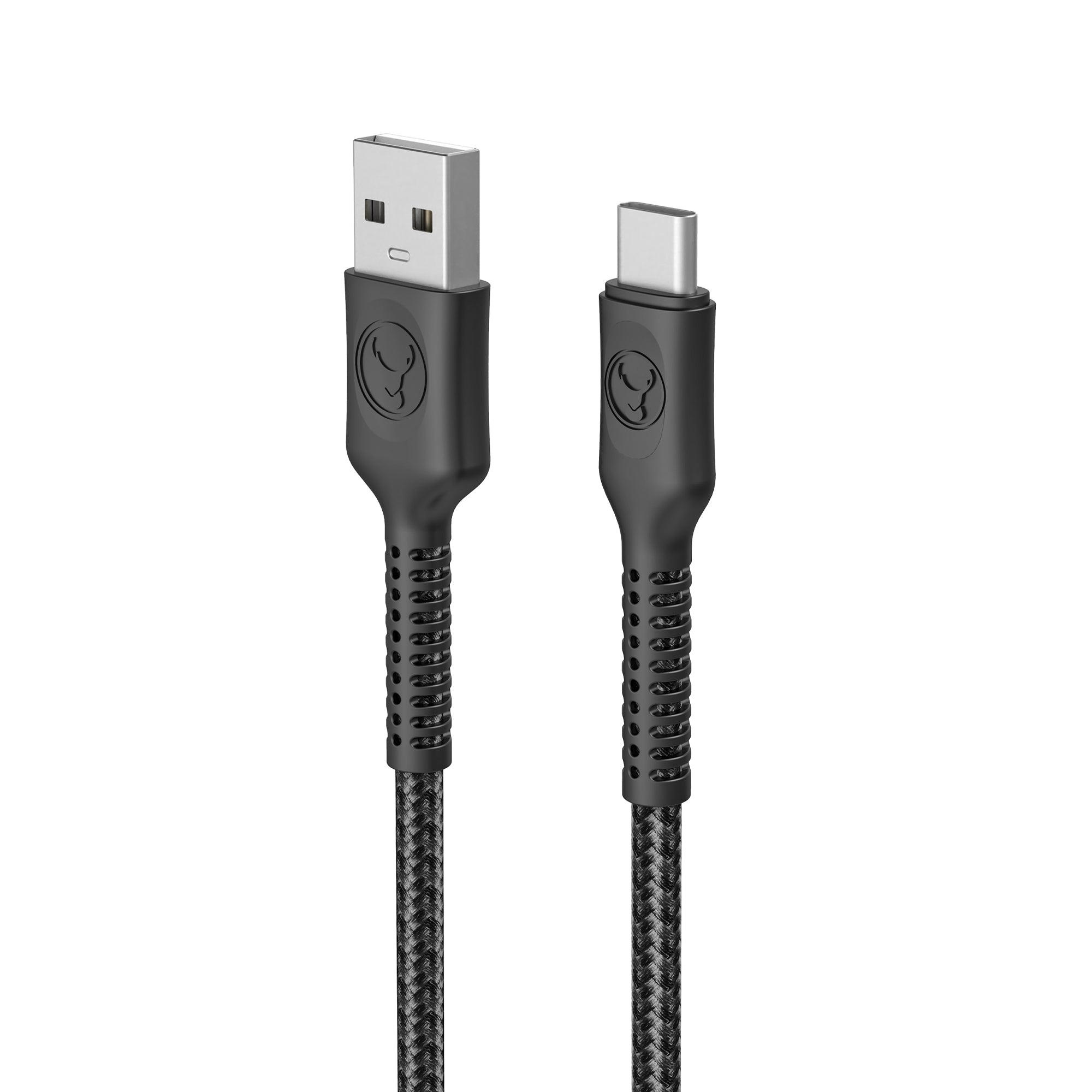 Bonelk Durable 60W Fast Charging USB A to USB C Cable (6.6ft/2m) with Easy-Grip Design - Perfect for Smartphones, Tablets & Laptops at Home, Office or Travel