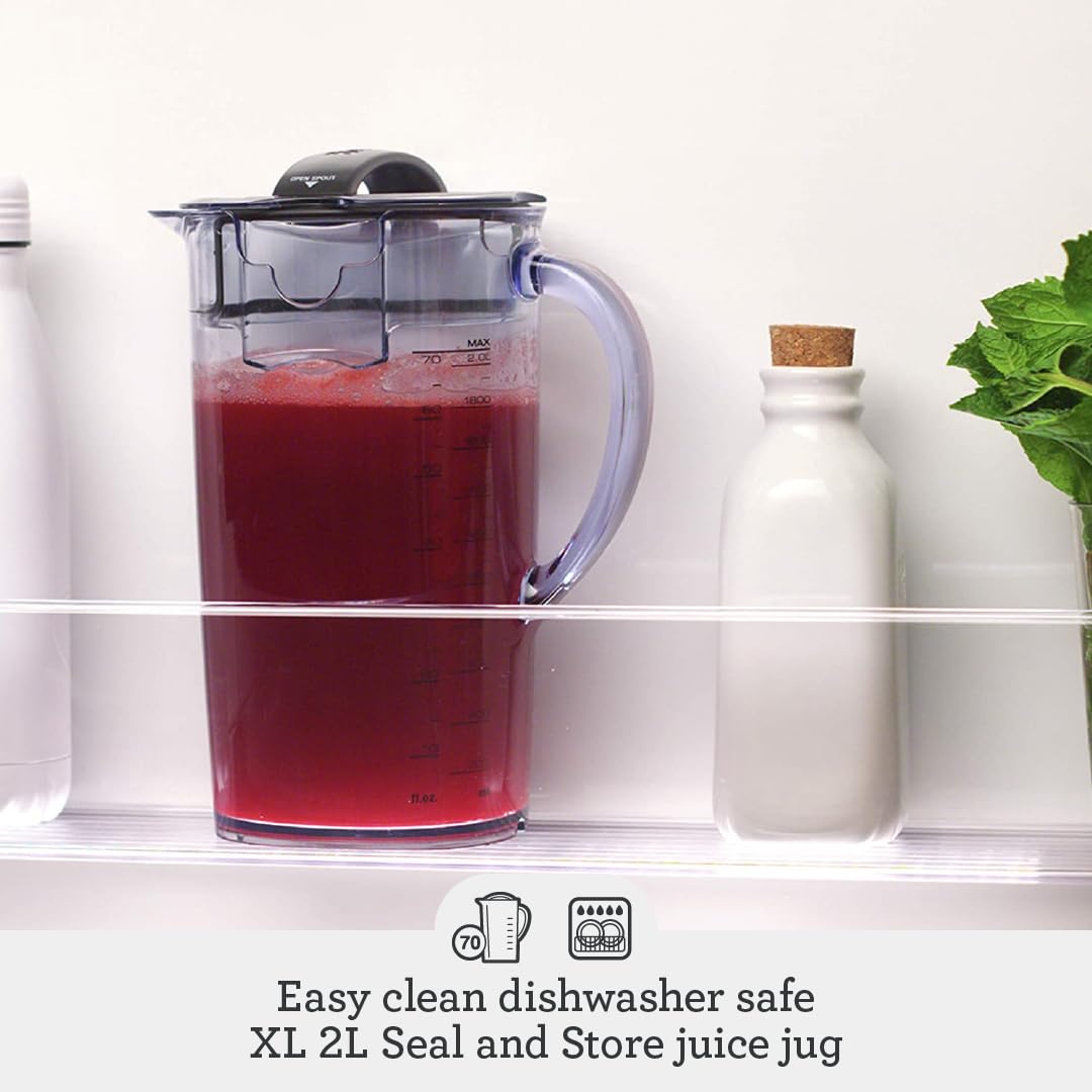 Nutri Juicer Cold Plus - Premium Cold Press Juicer for Healthy Juices - Perfect for Home, Gym, and Office Use