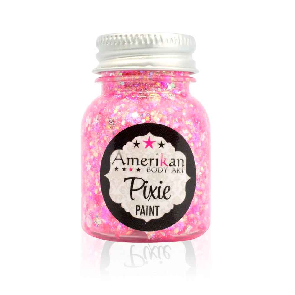 Pretty In Pink Pixie Paint 1 Oz - Vibrant Watercolor Paint for Artists & Crafters - Perfect for DIY Projects, Scrapbooking & Kids Art Activities