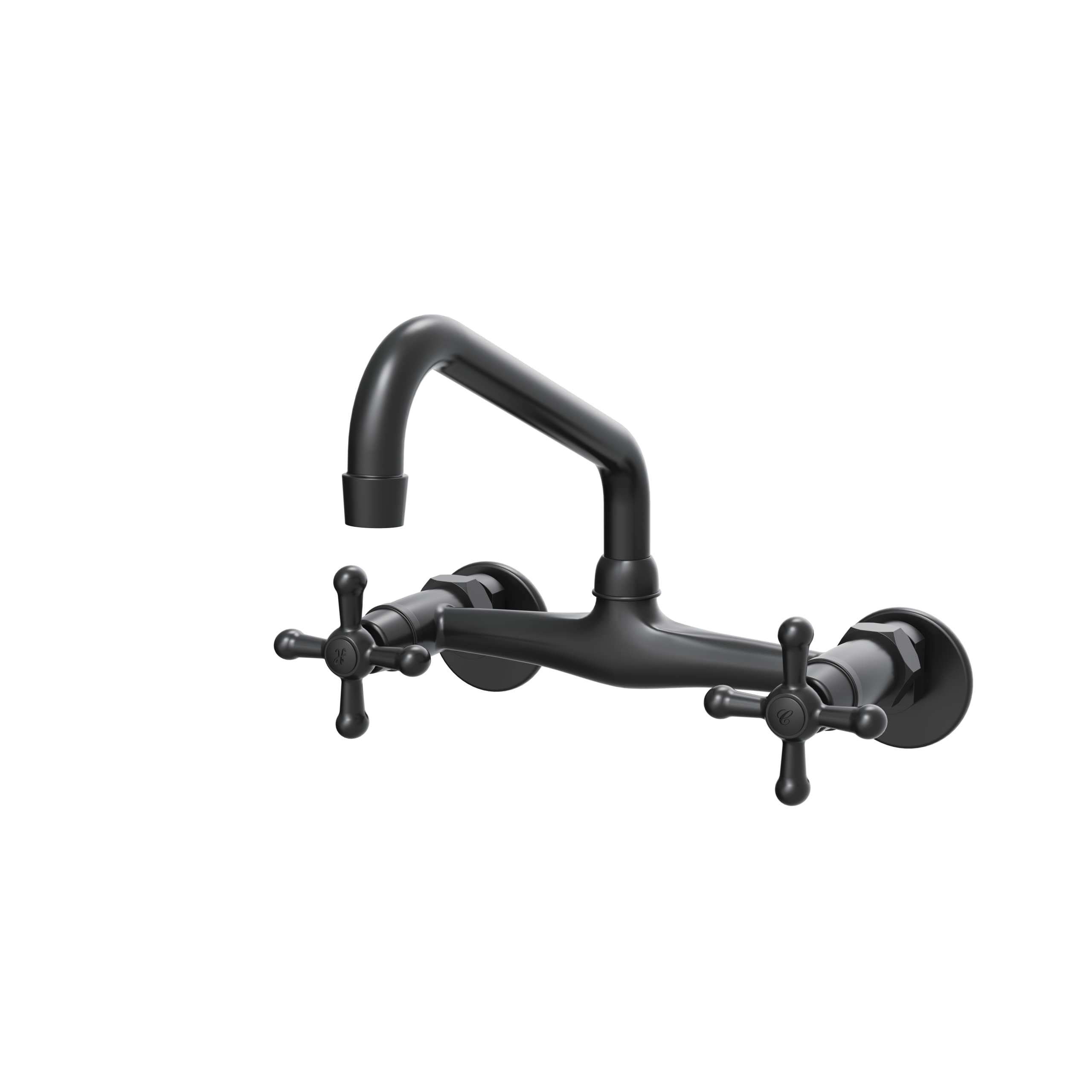 ELLAI 30-inch Gloss White Farmhouse Ceramic Kitchen Sink with 8-inch Widespread Faucet - Perfect for Modern Farmhouse, Rustic, and Traditional Kitchen Renovations
