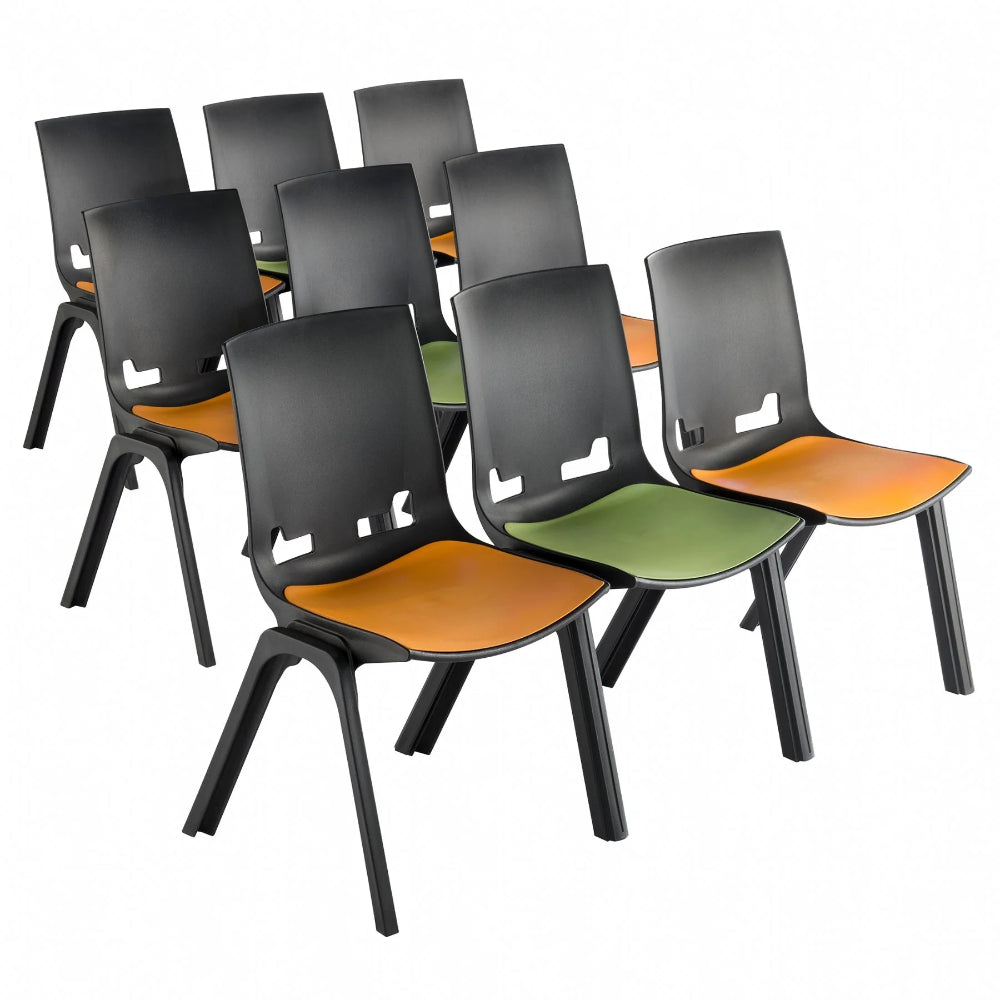 Connect Chair - Ergonomic Office Chair with Lumbar Support - Bulk Order (Min 20) for Home & Office Workspace