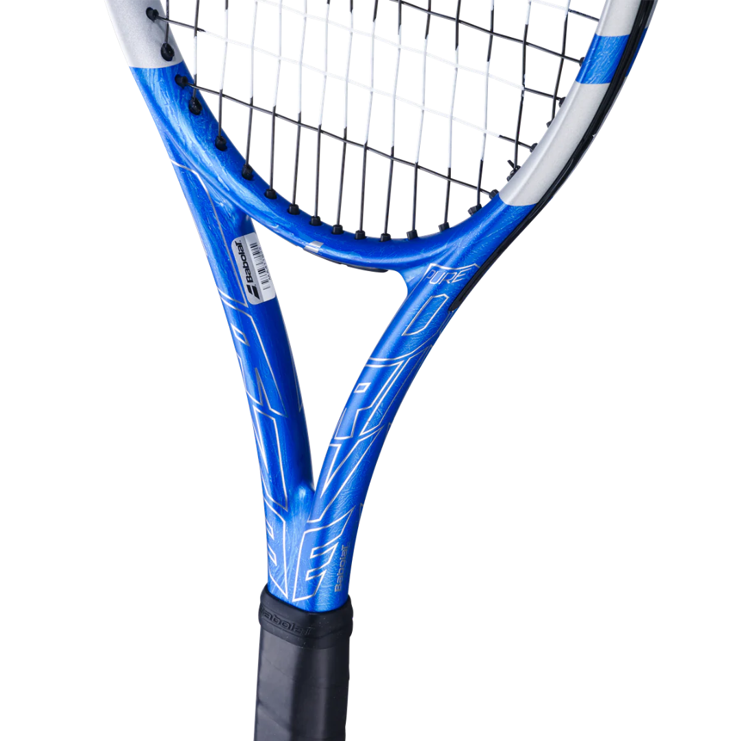 Babolat Pure Drive 30th Anniversary Unstrung Tennis Racquet - Blue | Lightweight Performance Racquet for Intermediate & Advanced Players | Perfect for Competitive Matches & Training Sessions