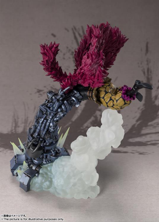 Figuarts Zero Extra Battle One Piece Eustass Kid Statue - Battle of Monsters on Onigashima - Anime Collectible Figure for Display & Gifts