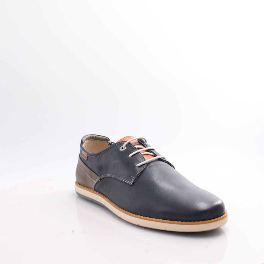 JUCAR M4E 4104C1 PIKOLINOS Leather Loafers for Men - Comfortable Slip-On Dress Shoes for Business & Casual Wear - Perfect for Office, Travel & Special Occasions