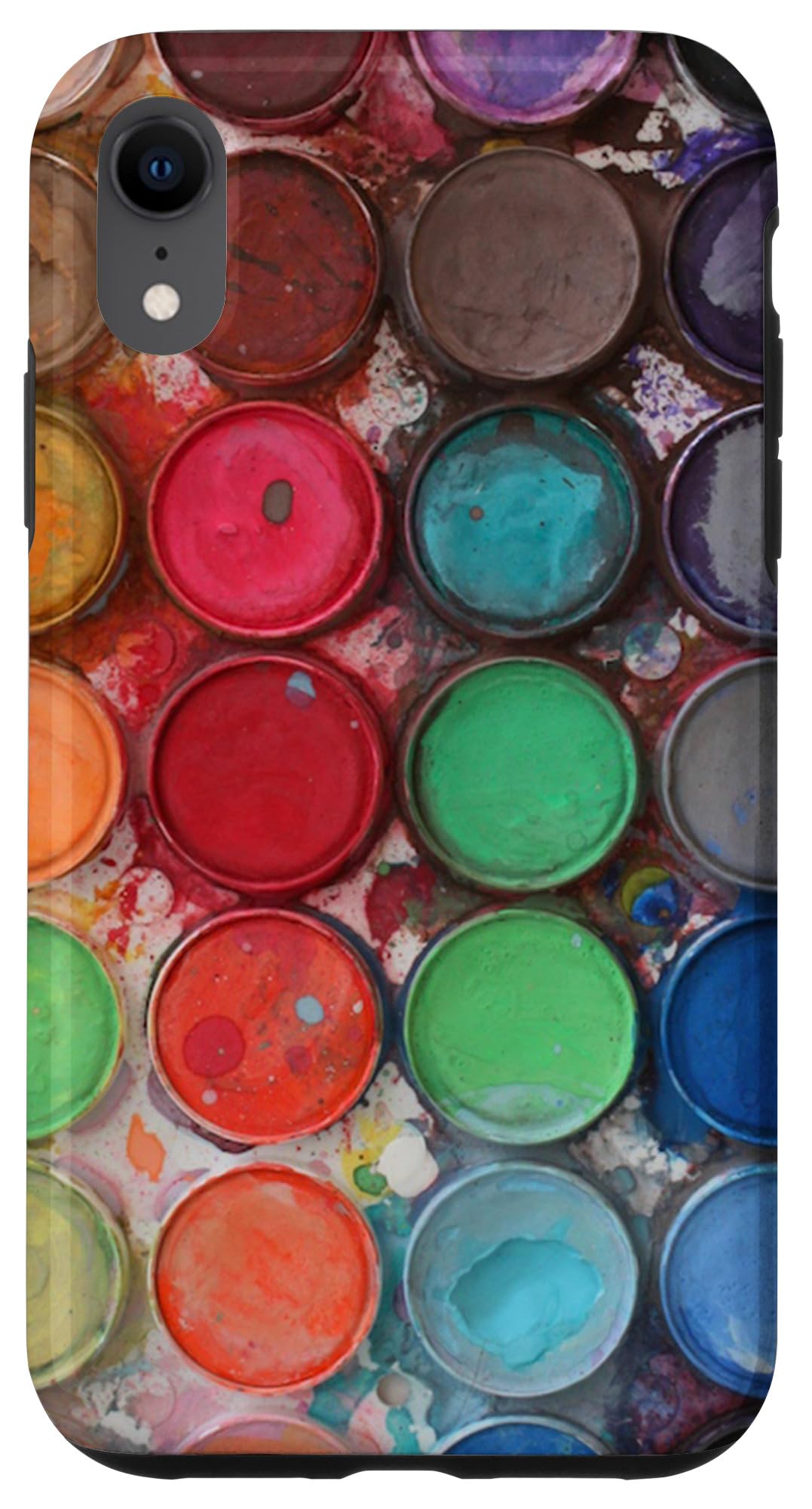 iPhone XR Watercolor Paint Palette Box - Artist Gift Case for Painting, Sketching & DIY Art Projects - Perfect for Travel, Studio & Creative Gifts