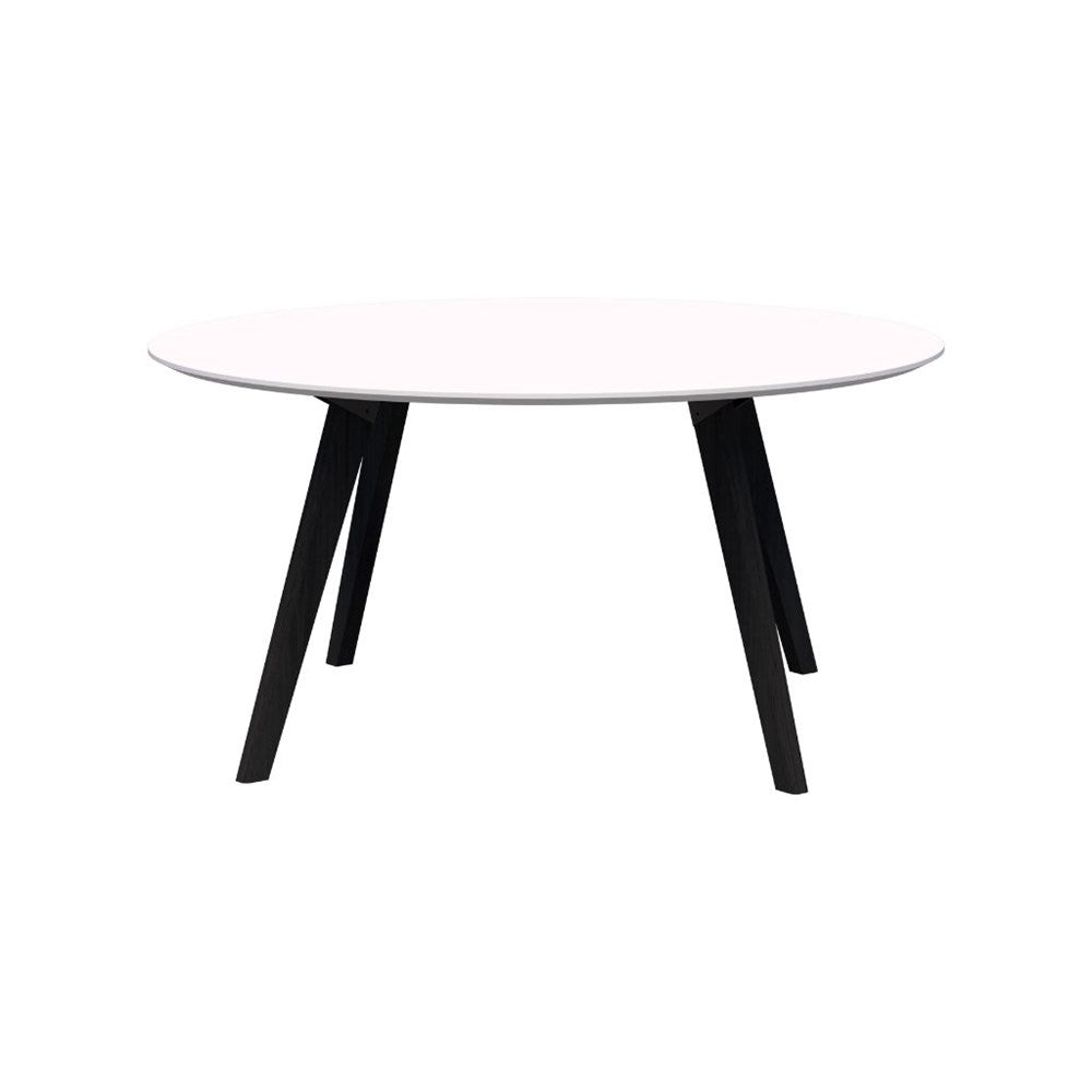 Oslo Round 4 Leg Meeting Table - Modern Conference Table for Office, Home Office, and Meeting Rooms - Perfect for Team Collaboration and Professional Workspaces